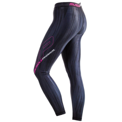 MusclePharm Sportswear Damen Leggings verfeinerte Linie (Schwarz/Pink). Jetzt bestellen!